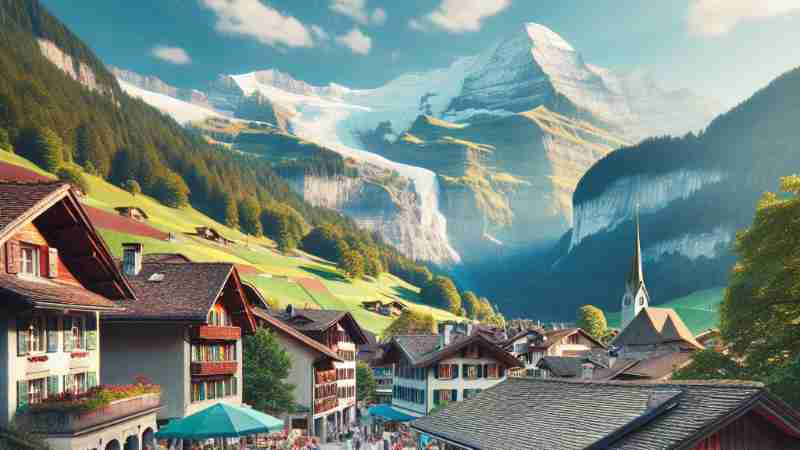 Switzerland Tourism Reflects on Three Years of Post-Pandemic Recovery and Sustainability, Concept art for illustrative purpose, tags: der und tourismus - Monok